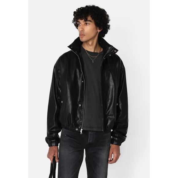 $1,998 NWT John Elliott Leather Jumper Jacket | Size Small - Picture 1 of 14